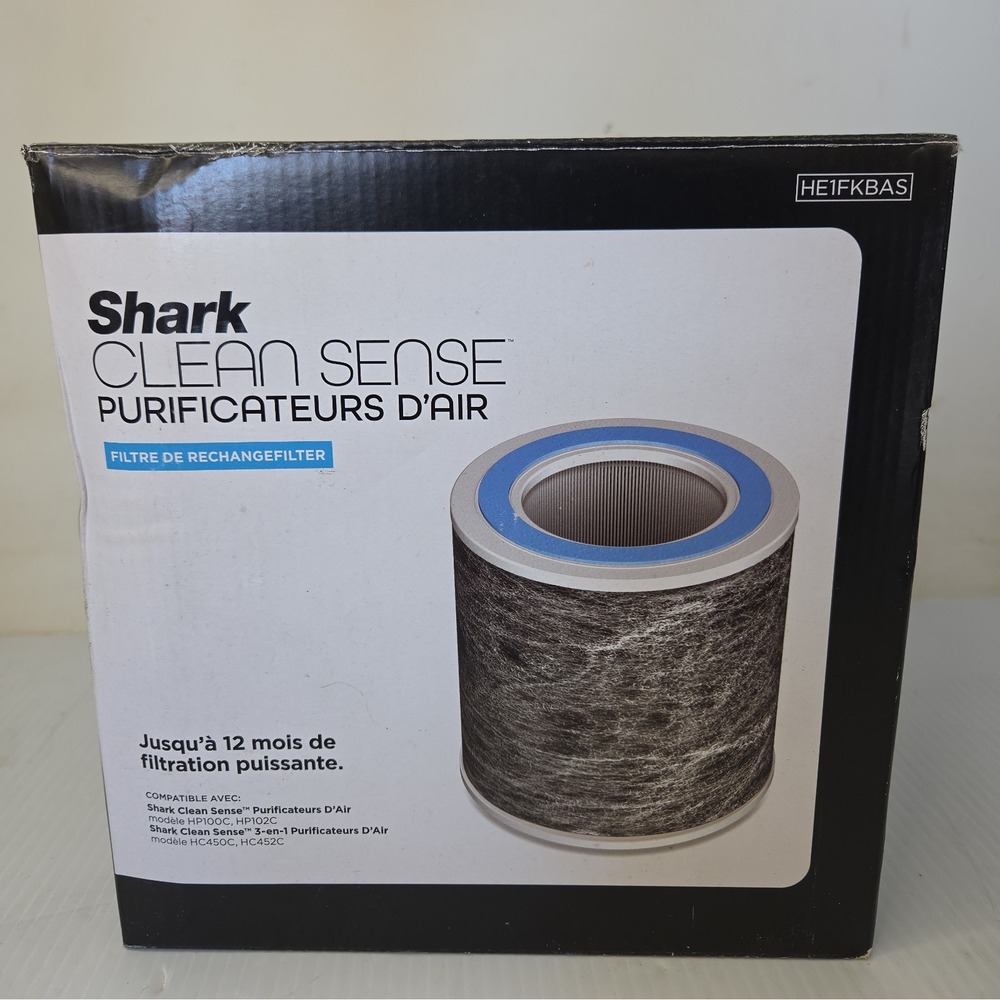 Genuine Shark Clean Sense Max Air Purifier Filter HE1FKBAS - NEW IN BOX
